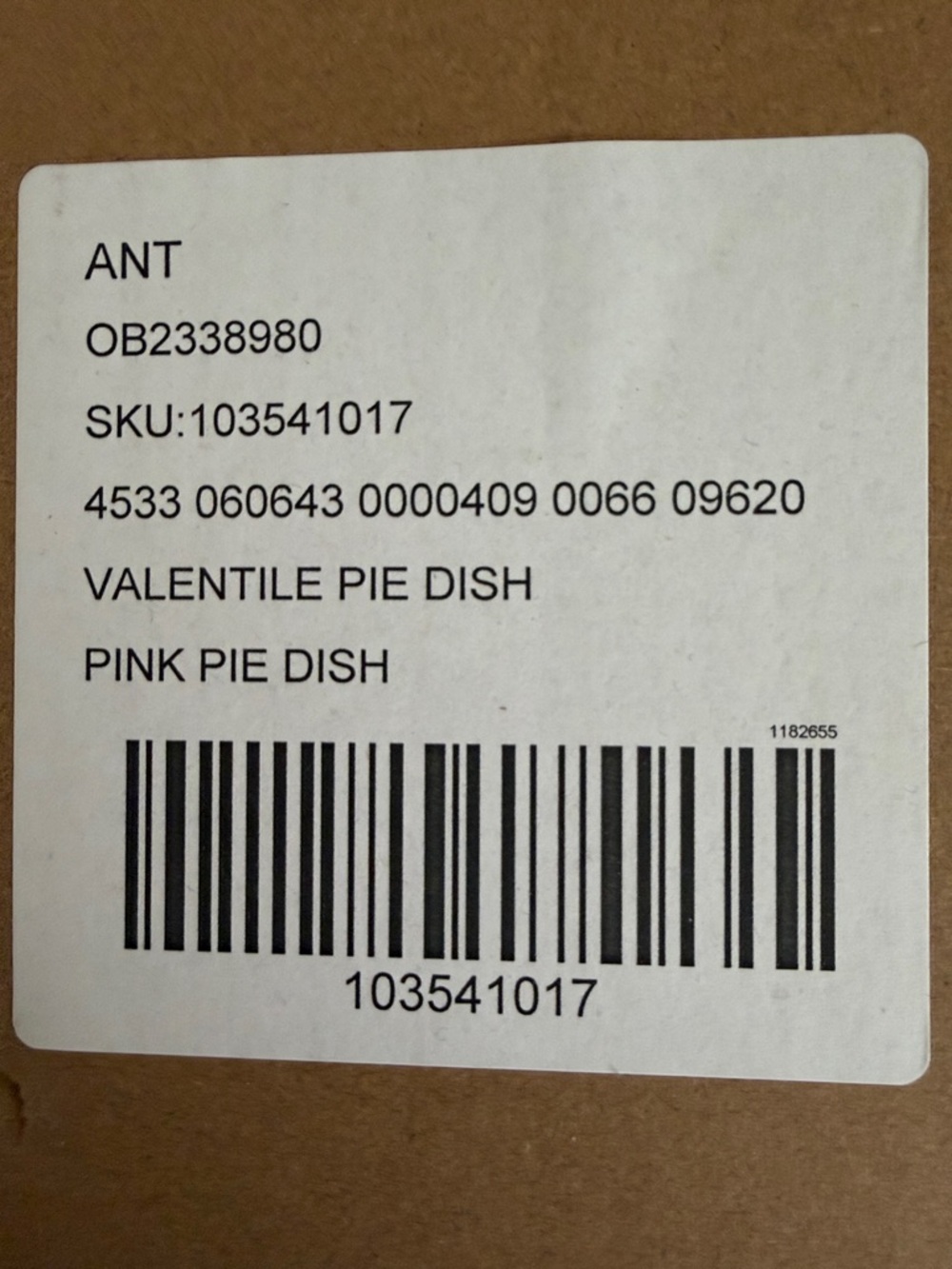 Anthropologie White Ceramic 'Amour' Heart Motif Serving Dish with Red Accents - Picture 5 of 9